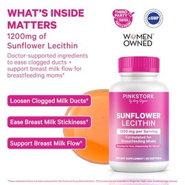 Pink Stork Suplemento de Lecitina de Girasol
