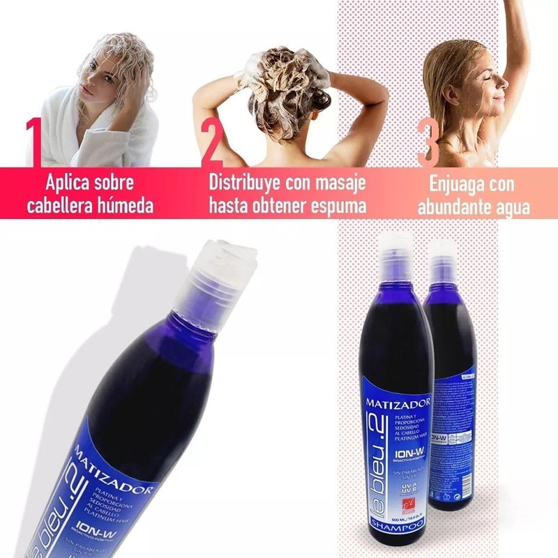 GAERO GLOBAL SOLUTION Shampoo Matizador Morado Le Bleu D'Cond By
