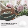 EXCEART 15 Pcs Half Craft Semicircle Ornament Craft Foam Small