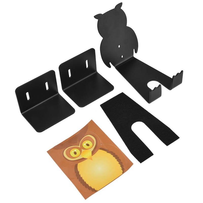 Wall Bike Rack Simple Installation Carbon Steel Owl Shape Bicycle