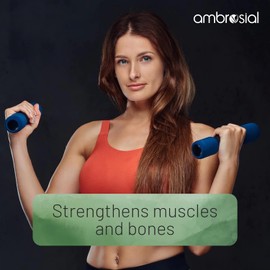 Ambrosial Calcium Magnesium Zinc & Vitamin D3| High Potency Calcium Supplement for Healthy Bones, Muscles & Teeth |Highly Bioavailable Calcium Citrate Formula Calcium Tablets (Pack of 1-120 Softgels)