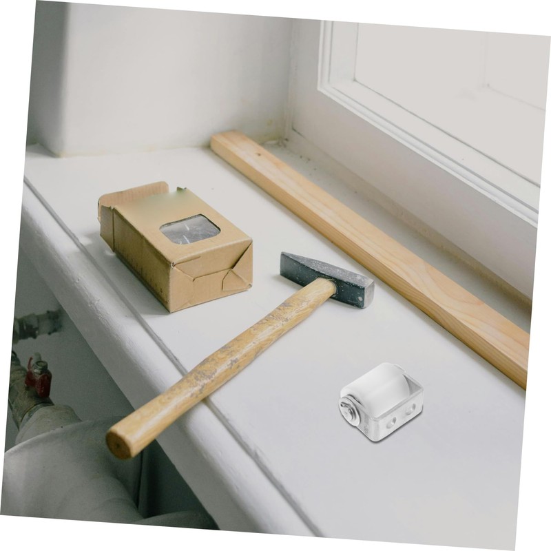 IWOWHERO Stainless Steel Sliding Gate Roller Guide with Nylon Wheel