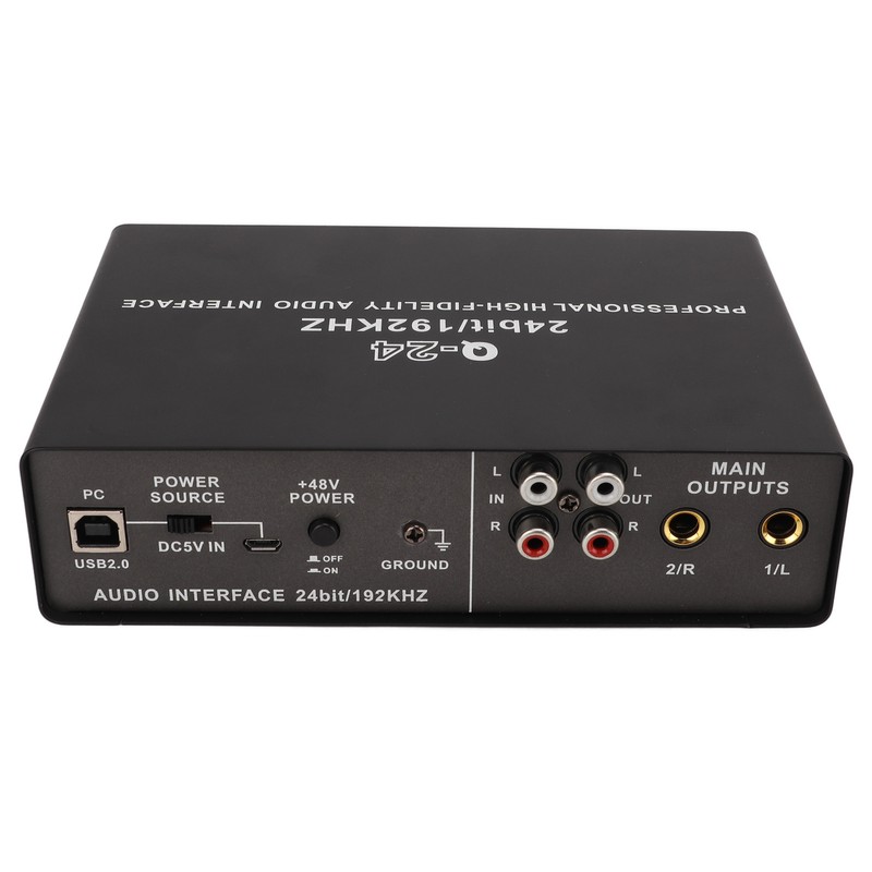 USB Live Sound Card Digital Mixing Live Computer Recording USB