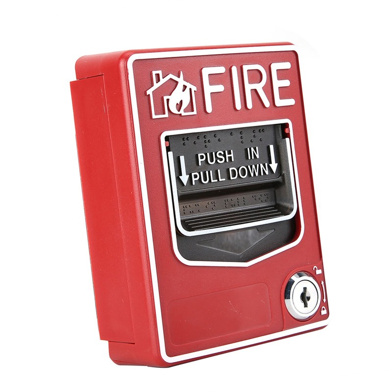 9-28VDC Manual Multiple Wire System Safety Fire Pull Station Alarm