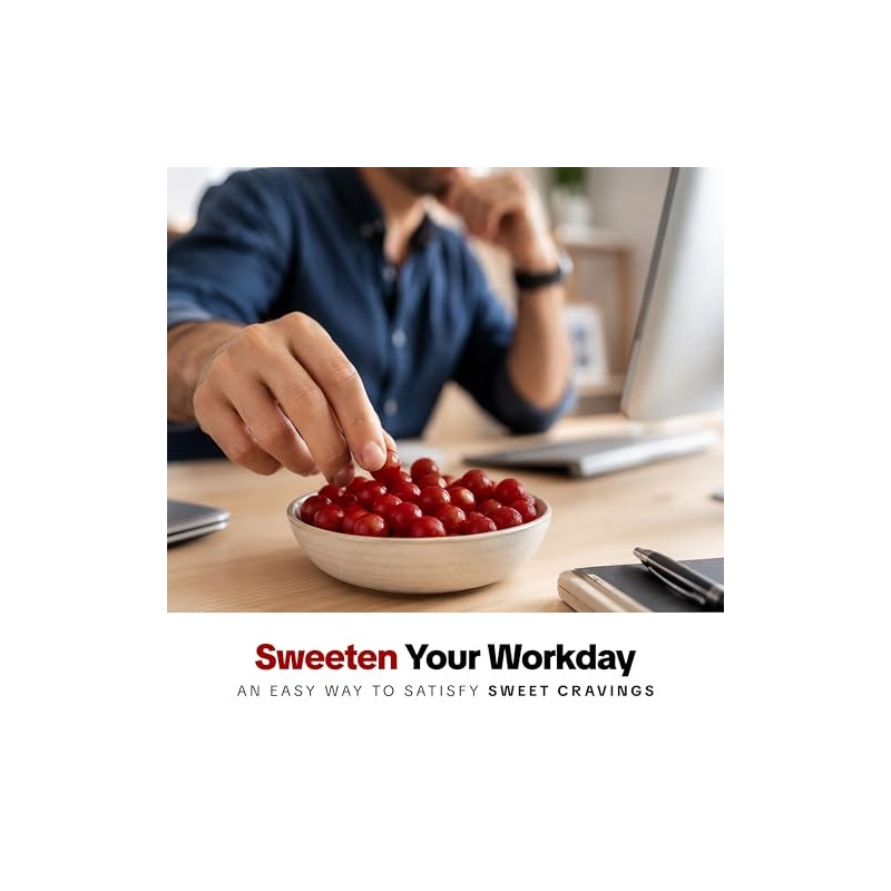 Cherry Sours Candy 1lb Bulk – Soft Chewy Sour Balls