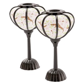 Hinamatsugu Mini Compact Snow Cave, Bonbori, Black, Height 4.7 inches (12 cm)