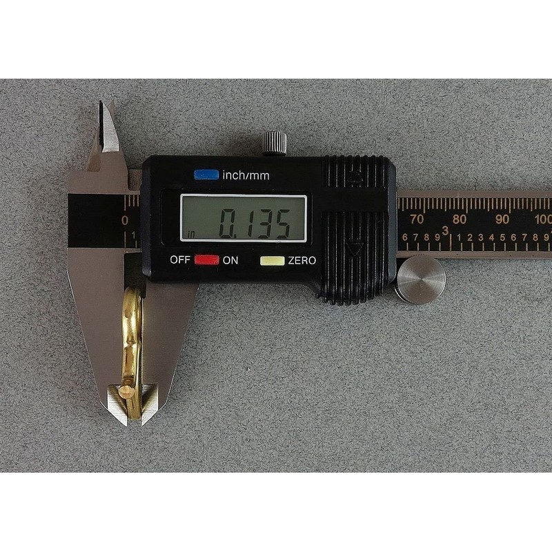 River Guide Supply 20 Brass Downrigger Mold Eyes - Eyelets