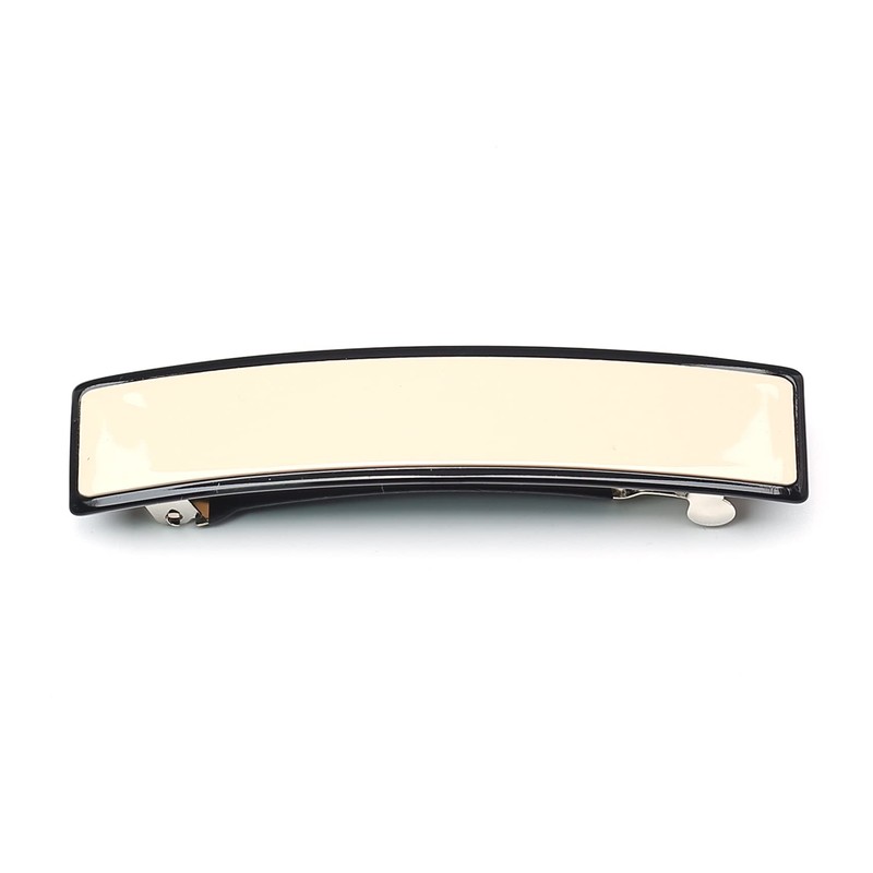 QinGoo Small Stylish White Hair Clip, Barrette, Hair Accessory, Cute,