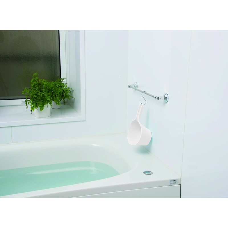 Shinko Corporation TONBO Floating Bucket with Hook Hole, White 07749