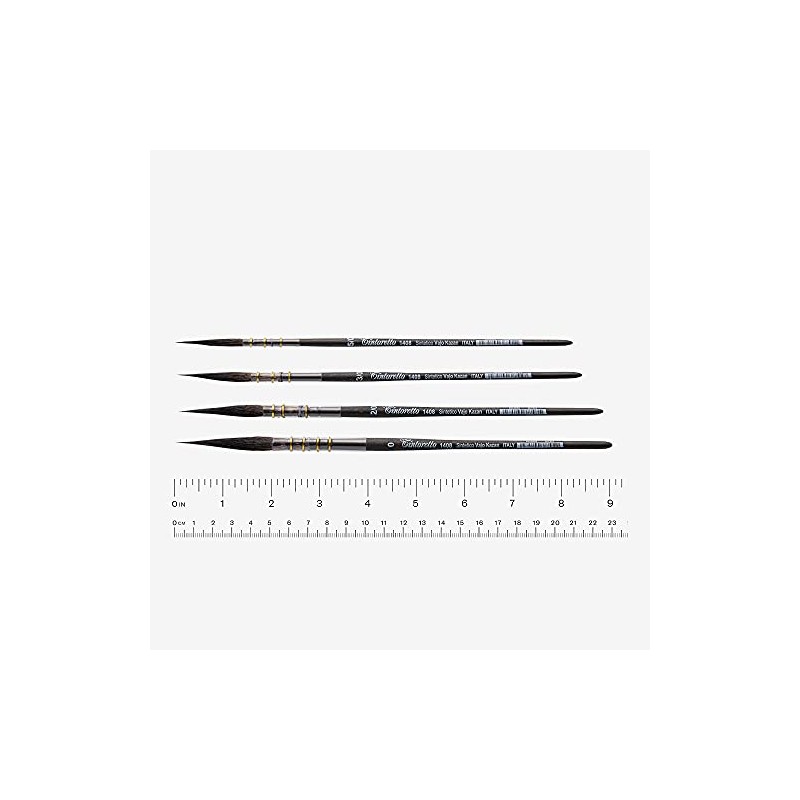 Tintoretto : Feltracco Synthetic Brush: Series 1408: Liner: Size 5/0