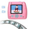 V5 2in Screen 1.3MP Mini Children Kid Camera Pink with