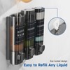 Shampoo and Conditioner Dispenser,Unisense Shower Soap Dispenser 3 Chamber No
