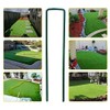Artificial Grass Pins, U-shaped Pins, Green (5.9 inches (150 mm),