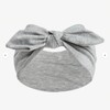 Womens Bow Headband, Elastic Hair Wrap, Wide Knotted Style (Light