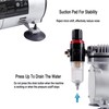 TIMBERTECH Airbrush Compressor with Cool-Down Fan ABPST07, Powerful 1/6hp Portable