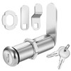Cylinnda Extra-Long Cam Locks, 2-1/8 Inch, Keyed Alike, Set of