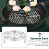 Round Steamer Rack and Cooling Rack,Stainless Steel Pot Trivet, Wire