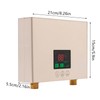 Mini Electric Tankless Water Heater, 3000W 110V Portable Tankless Water