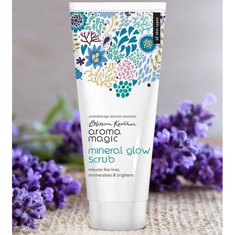Aroma Magic Mineral Glow Face Scrub | Dead Skin Exfoliator