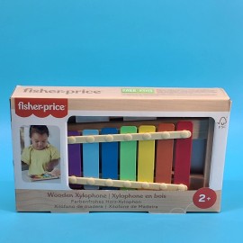 Fisher-price Wood Toddler Toy Xylophone Brand New 2+