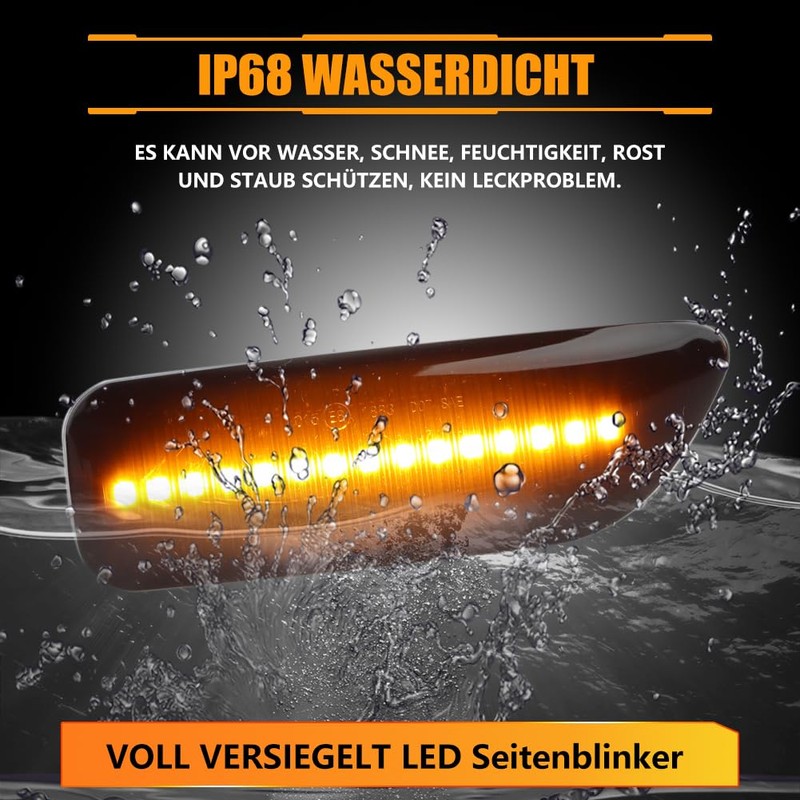 GSOWO Indicator Side Indicator with Canbus Error Free 2835 SMD