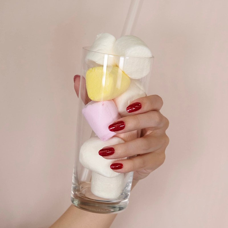 Peel and Stick Manicure Incoco "Berry Glitz"