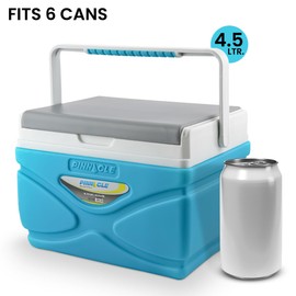 Pinnacle 4.5-11 Liter Insulated Cooler Lunch Box Set Portable Camping/Picnic Hard Cooler –Coolbox Keeps Cool for 48 hrs. with Ice Retention–Heavy Duty Cooler for Beach, Grill, Tailgating, Small -med