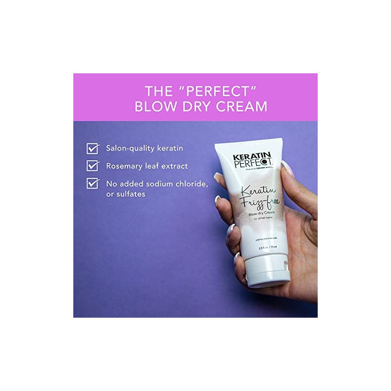 Keratin Perfect Keratin frizz-free bow dry cream