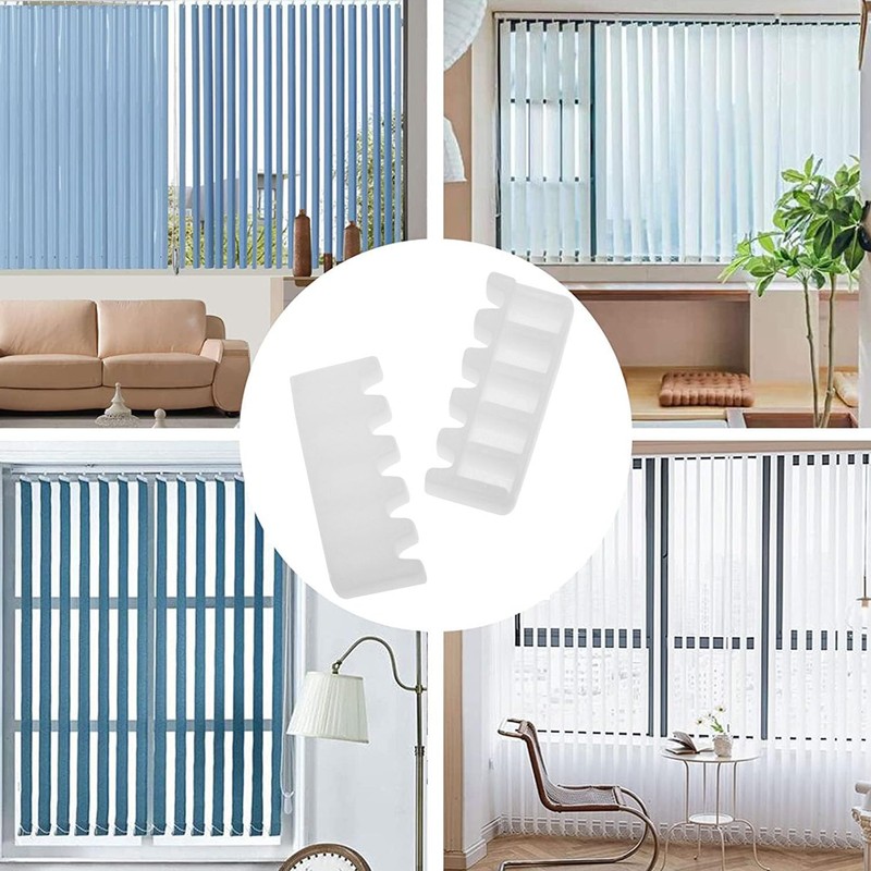 VAKTOK 16PCS Gear Comb for Vertical Blind Vertical Curtain Repair