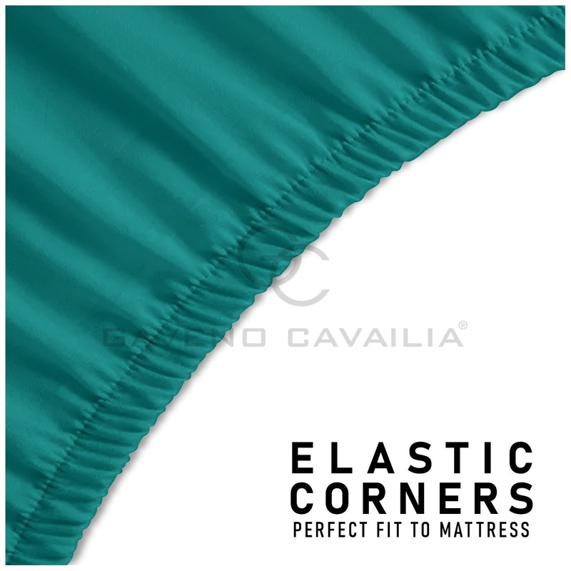 Premium King Size Extra Deep Fitted Sheet Teal - Extra