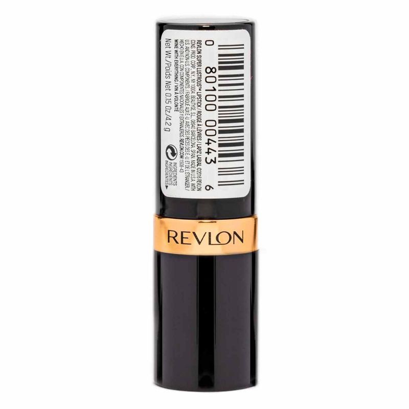 Lápiz Labial Revlon Super Lustrous 525 Wine with Everything