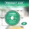AUPREX 10 Pack 4 Inch Indestructible Disc for Grinder, Cutting