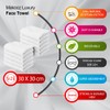 Makooz 10 Flannels Face Cloth Pack - 500 GSM 100%