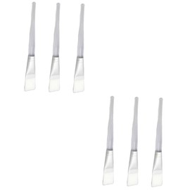 Baluue Sets Silicon Mask Brush Crystal Rod Face Applicator Brush for Smooth Application for Peel Serum Pcs
