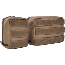 Tasmanian Tiger TT Multipurpose Pouch Set VL Modulare Rucksack-Zusatztaschen Organizer Packwürfel mit Klett-Rückseite, Coyote Brown