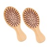 OATIPHO 2Pcs Wooden Massage Combs Durable Combs for All Hair