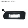 MYFANDOOR Pair Sun Visor with Updated Bright LED Lights Compatible