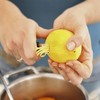 LiZEROGDAX 2Pcs Channel Knife, 2 in 1 Lemon Zester Tool,