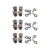 Waist Adjustment Buttons, Jeans Adjustment Buttons with Rivets Seamless Waist