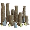 Extruded Gaming Rosewood Trees Set 1