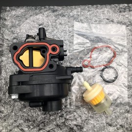 New Carburetor Assembly Compatible with 163cc Toro 22" Recycler w/SmartStow Mower Model# 20339 with Fuel Filter