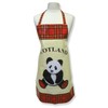 Scott Inness Tartan Panda PVC Apron