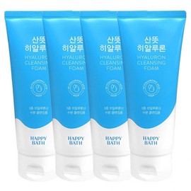 Amorepacific Happy Bath Refreshing Hyaluronic Acid Moisture Cleansing Foam 200ml 4ea