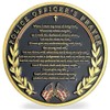 Police Patron Saint Michael Challenge Coins (Police Patron Saint Thin