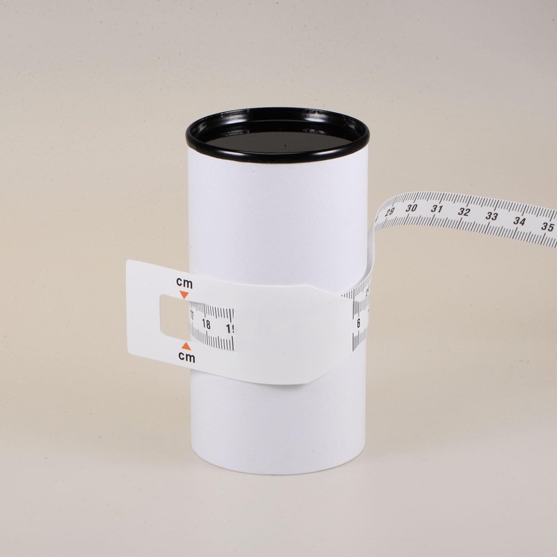sourcing map Head Circumference Tape 56cm Plastic Measuring Rule Measure