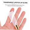 Minkissy 30pcs Transparent Lip Gloss Tubes Caps Refillable Lipstick Storage