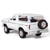 1978 Ford Bronco 1:24 Diecast Model Car White SUV SUT