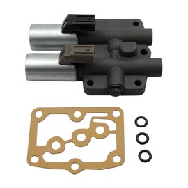 Transmission Dual Linear Solenoid with Gasket Compatible with Hond-a Acura Accord Odyssey Prelude Pilot 1998-2003 Replacement 28250-P6H-024 28250P6H024