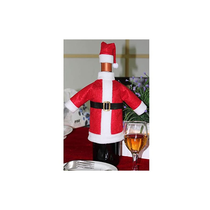 PROtastic Santa Claus Bottle Cover - Great For Christmas Table