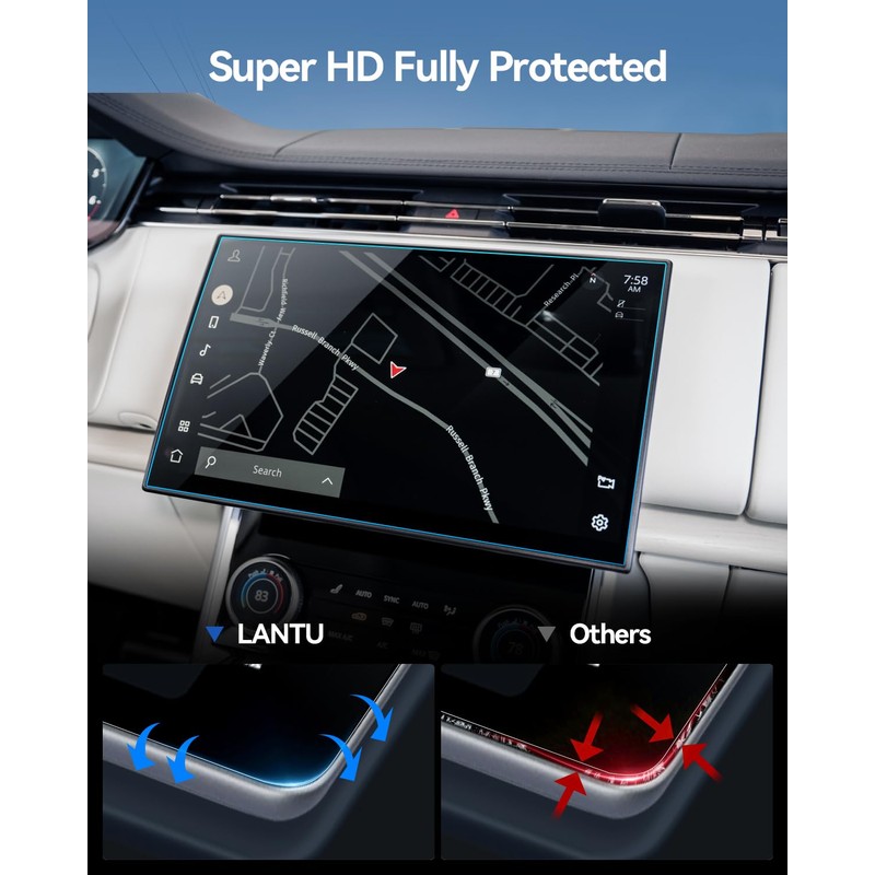 LANTU Range Rover Screen Protector for 2023 2024 2025 2026
